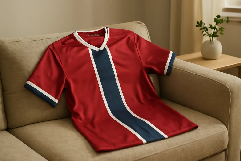 Editorial photo illustrating baseball jersey fit vs football basketball