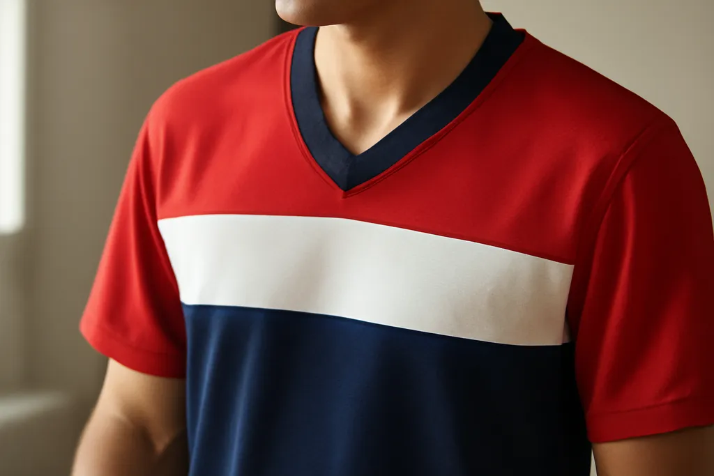 A second, contextual photo supporting the guide on soccer jersey sizing vs other sports