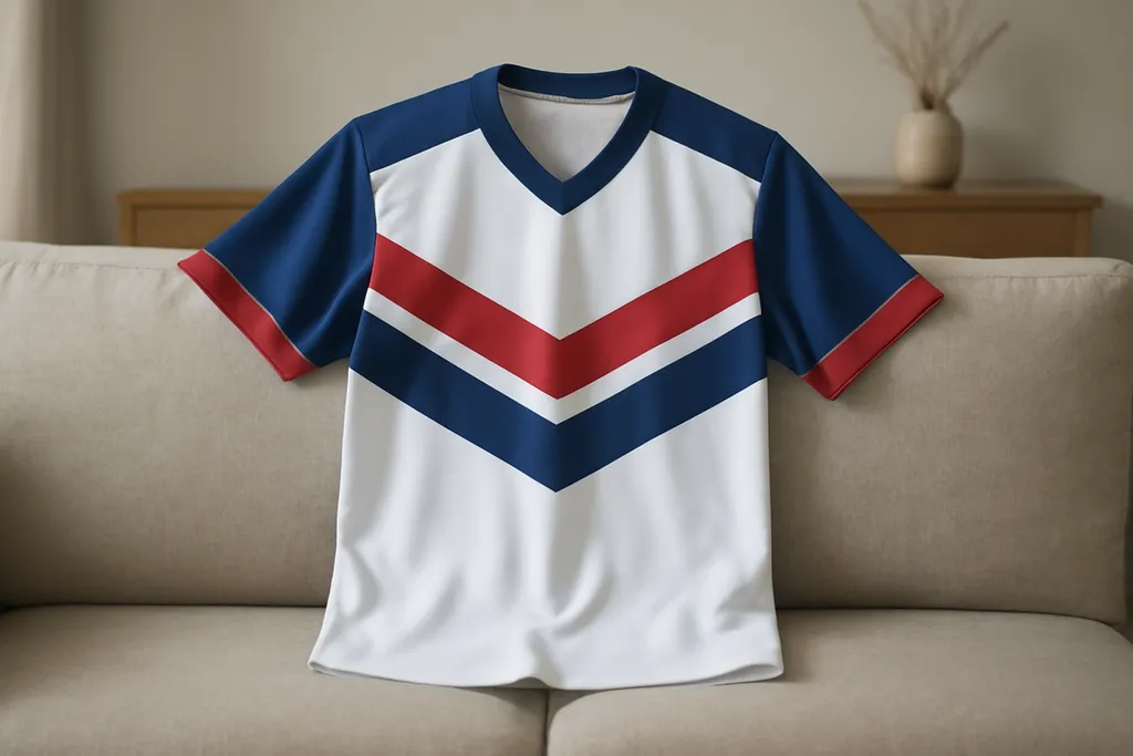 Editorial photo illustrating how to dry a jersey without heat damage