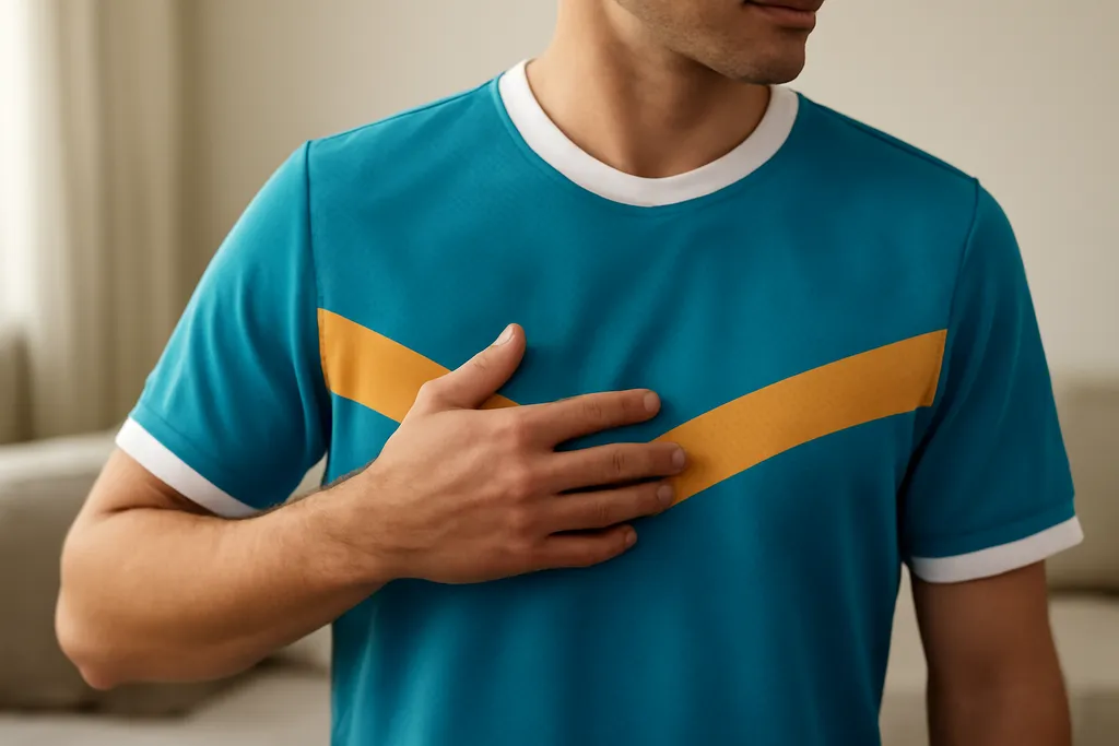 A second, contextual photo supporting the guide on how to remove stains from a jersey