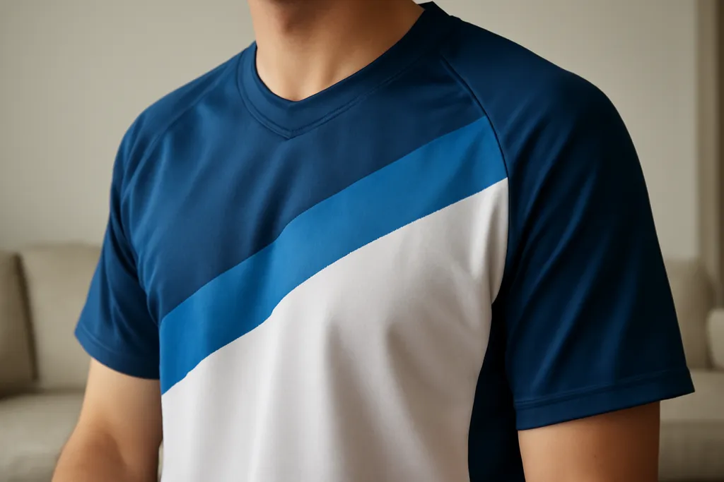 A second, contextual photo supporting the guide on pinstripe vs solid baseball jersey