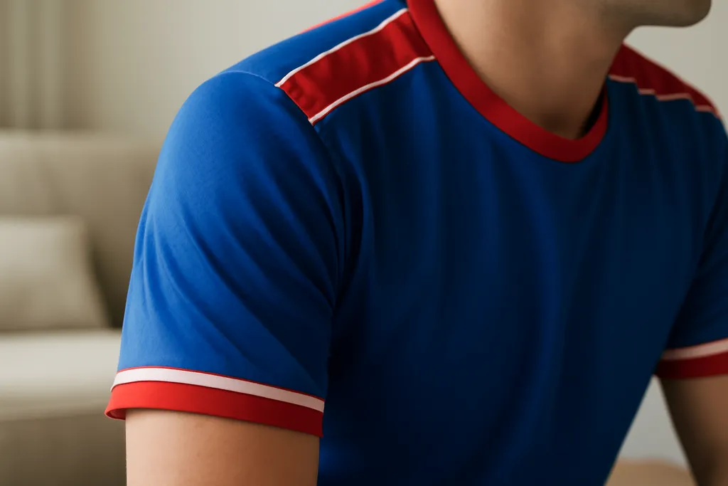 A second, contextual photo supporting the guide on why hockey jerseys run big
